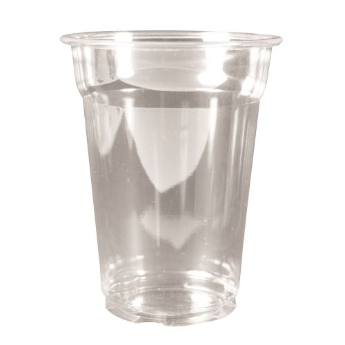 Plastic PET Cup, 9oz Unwrapped